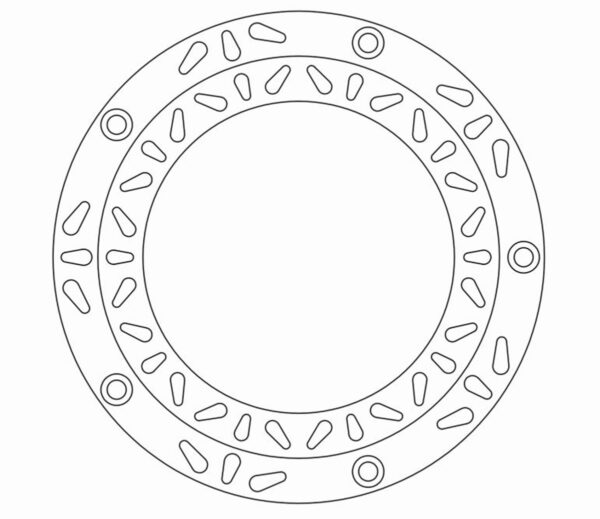 Ferodo Brake Disc Solid Fmd0416R - Image 2