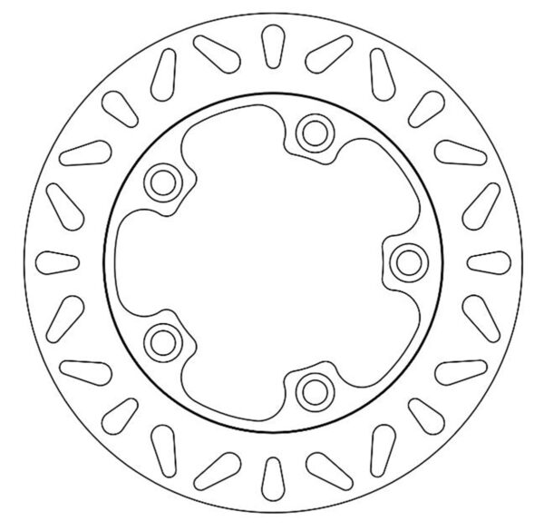 Ferodo Brake Disc Solid Fmd0417R - Image 2