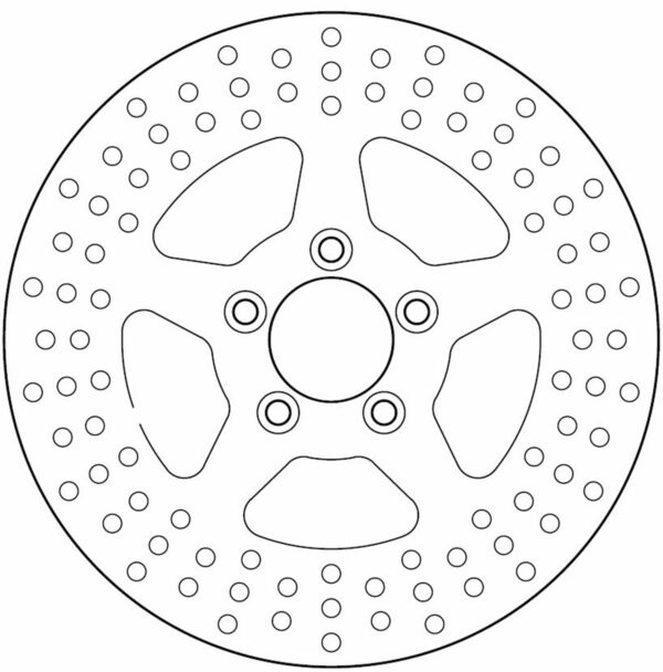 Ferodo Brake Disc Solid Fmd0433R - Image 2