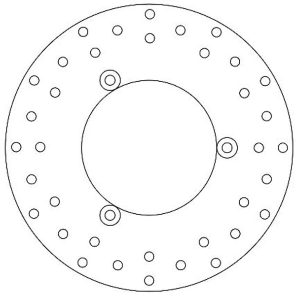 Ferodo Brake Disc Solid Fmd0445R - Image 2
