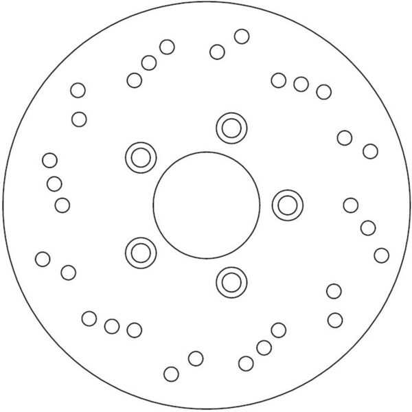 Ferodo Brake Disc Solid Fmd0446R - Image 2