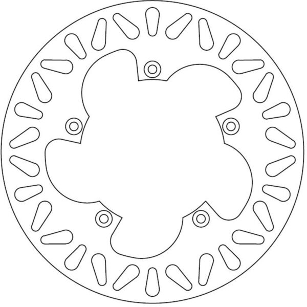 Ferodo Brake Disc Solid Fmd0447R - Image 2