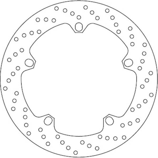 Ferodo Brake Disc Solid Fmd0450R - Image 2