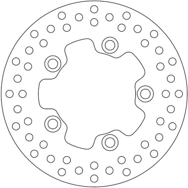 Ferodo Brake Disc Solid Fmd0453R - Image 2