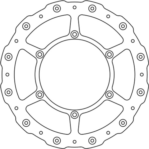 FERODO BRAKE DISC MX FMD0462MXR - Image 2