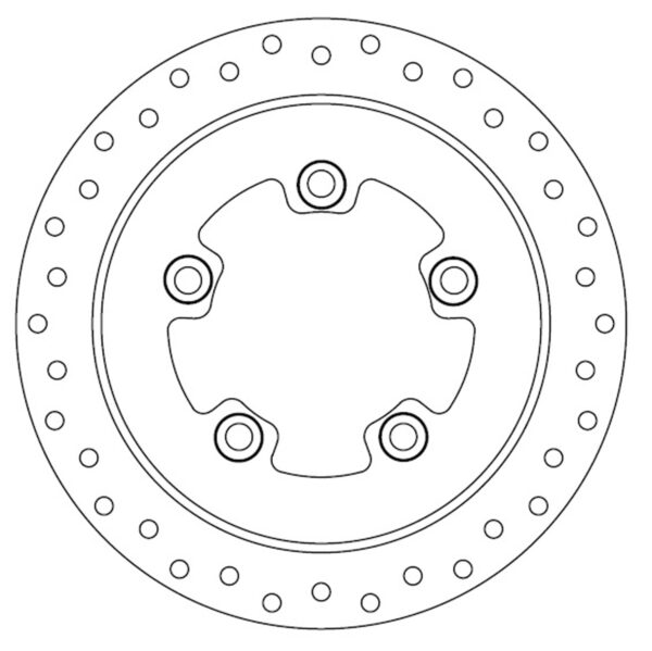 Ferodo Brake Disc Solid Fmd0465R - Image 2