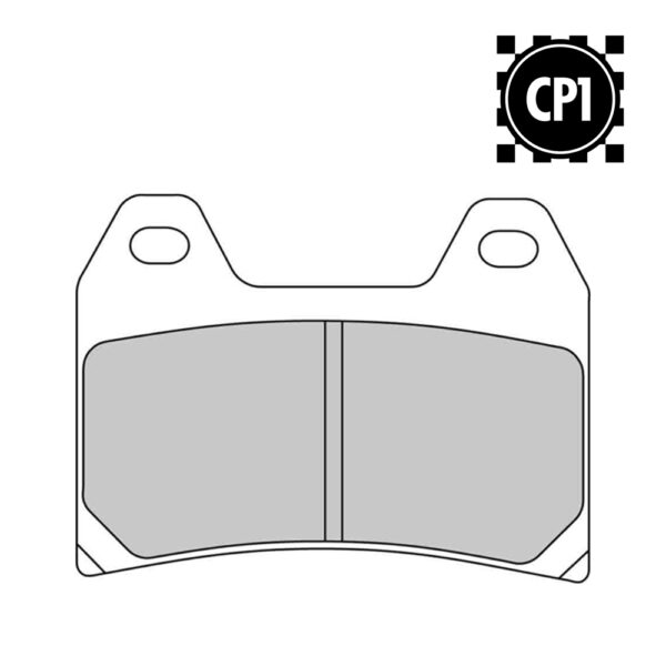 FERODO FDB2042 Ceramic CP1 Racing Compound Pad / FA244 / VD262 / DB2670
