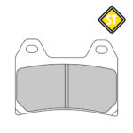 FERODO FDB2042 Sinter Grip Road Compound Pad / FA244 / VD262 / DB2670