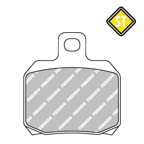 FERODO FDB2074 Sinter Grip Road Compound Pad / FA266 / VD964 / DB2031