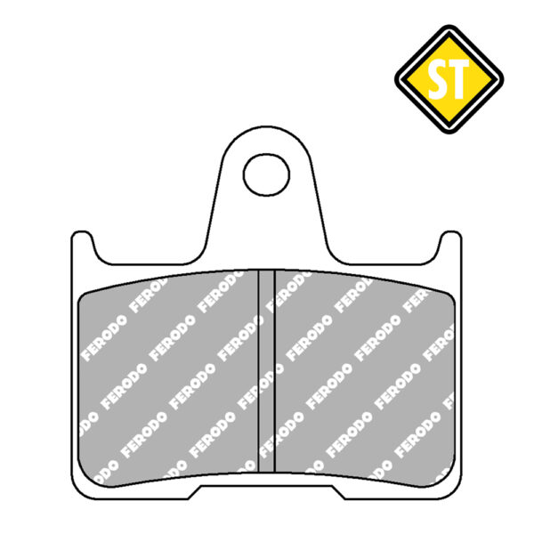 FERODO FDB2111 Sinter Grip Road Compound Pad / FA254 / VD436
