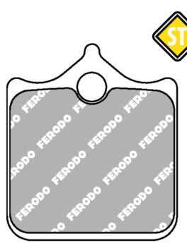 FERODO FDB2120 Sinter Grip Road Compound Pad - 4 Per Set / FA322/4HH / VD986 / DB2830