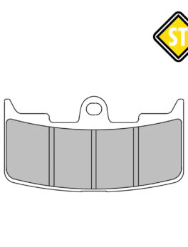 FERODO FDB2145 Sinter Grip Road Compound Pad / FA345 / VD993 / DB2166