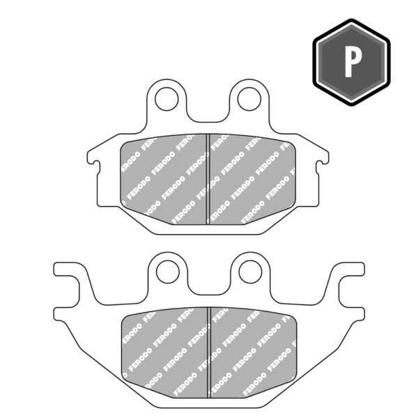 FERODO FDB2184 Platinum Compound Pad / FA377 / VD9026 / DB2530