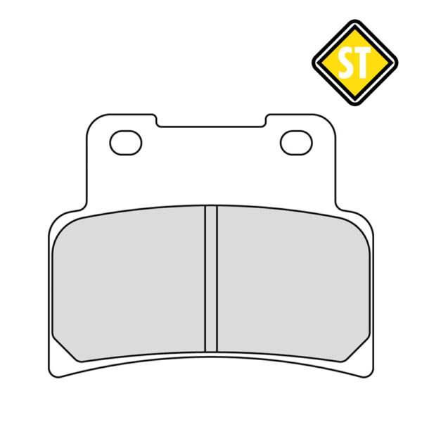FERODO FDB2216 Sinter Grip Road Compound Pad / FA432 / DB2153