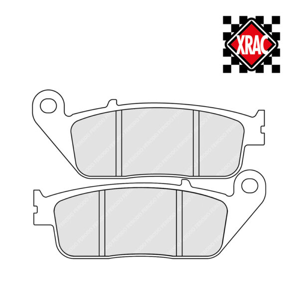 FERODO FDB2255 Sinter Grip XRAC Compound Pad - 4 Per Set / FA604/4HH