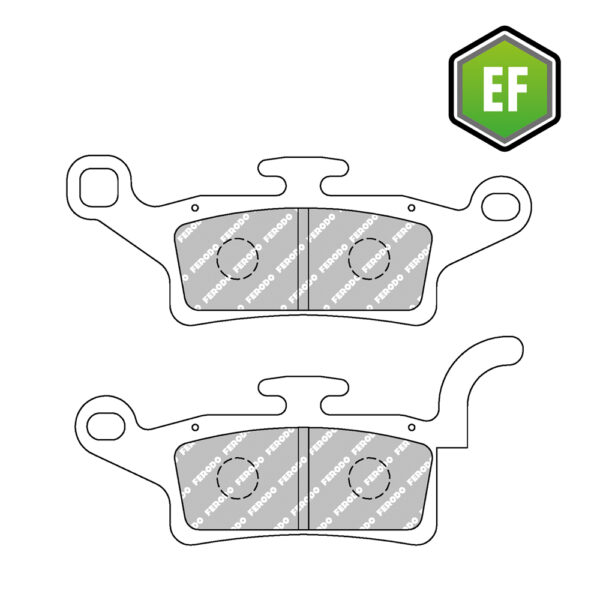 FERODO FDB2264 ECO-FRICTION Pad / FA492 / VD283/ / DB2202