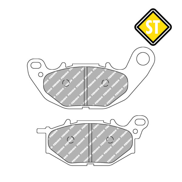 FERODO FDB2280 Sinter Grip Road Compound Pad / FA663
