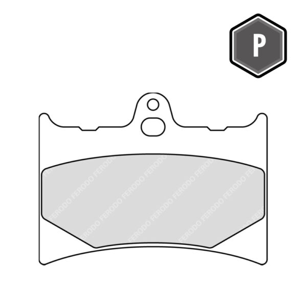 FERODO FDB498 Platinum Compound Pad / FA126 / VD943 / DB2150