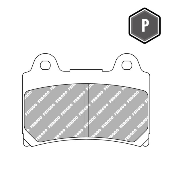 FERODO FDB662 Platinum Compound Pad / FA123 / VD257