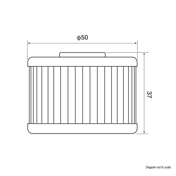 JASO OIL FILTER JF112 - HF112 - Image 2