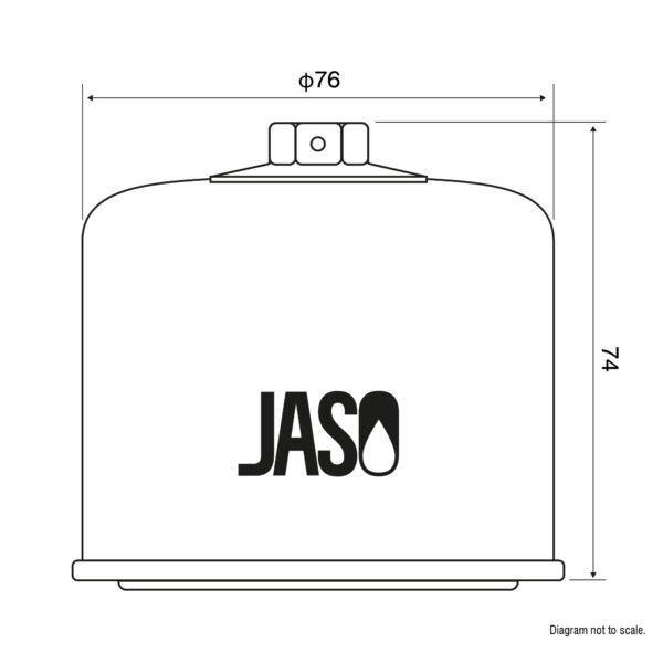 JASO OIL FILTER JF153 - HF153 Racing Type - 17mm Spanner Hex - Image 2