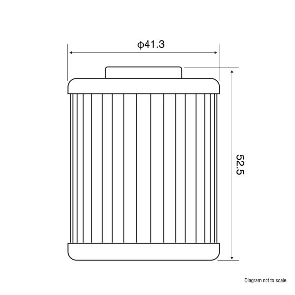 JASO OIL FILTER JF157 - HF157 - Image 2