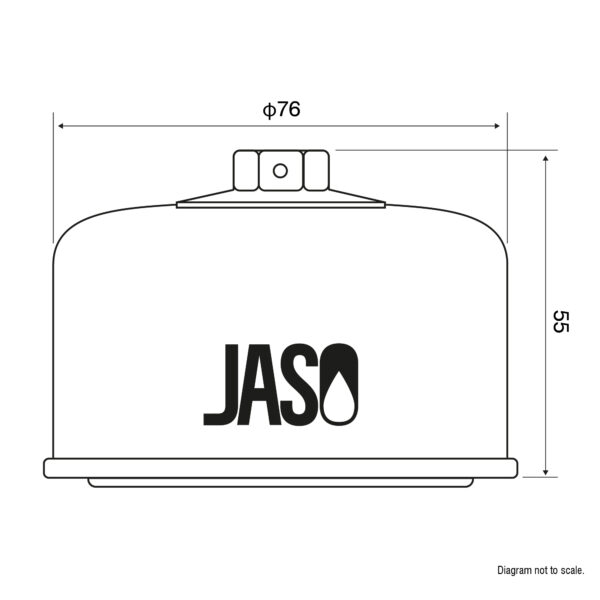 JASO OIL FILTER JF164 - HF164 Racing Type - 17mm Spanner Hex - Image 2