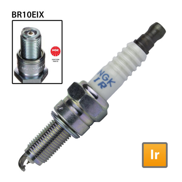 IRIDIUM IX SPARK PLUG - NGK BR10EIX - STOCK No. 6801 - SINGLES