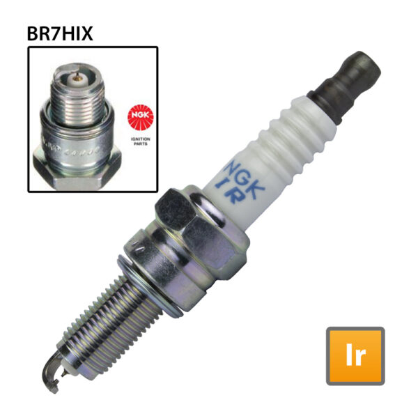 IRIDIUM IX SPARK PLUG - NGK BR7HIX - STOCK No. 7067 - SINGLES
