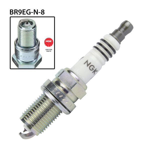 SPARK PLUG - NGK BR9EG-N-8 - STOCK No. 2689 - SINGLES