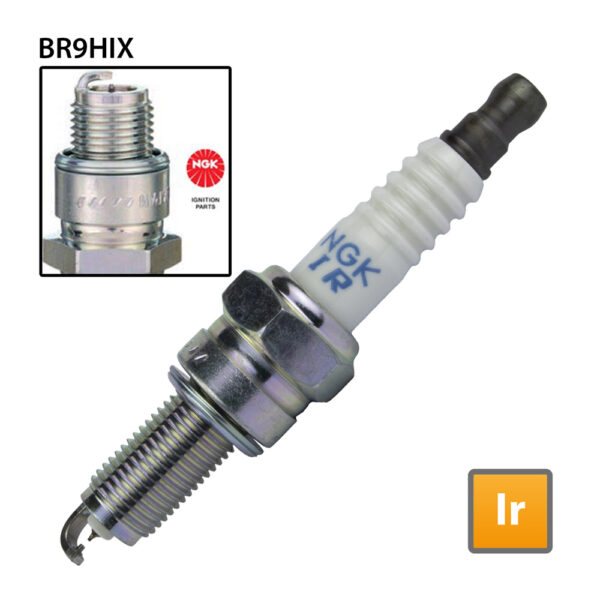 IRIDIUM IX SPARK PLUG - NGK BR9HIX - STOCK No. 5687 - SINGLES