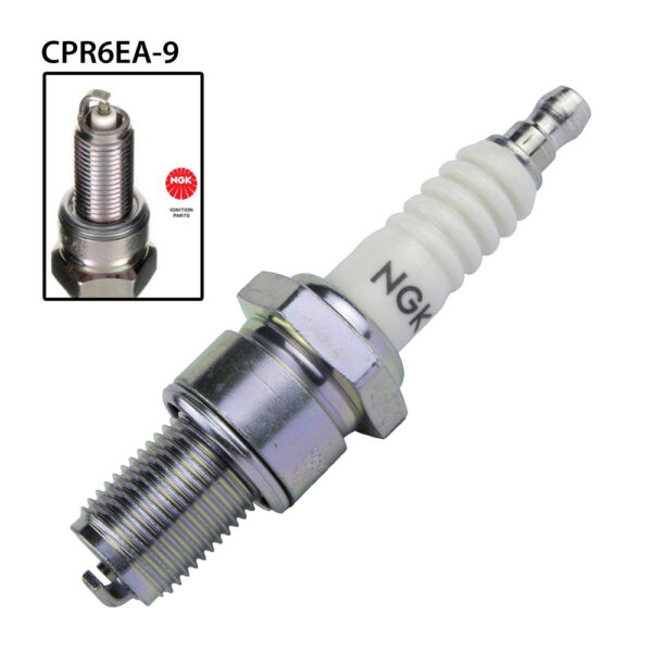 SPARK PLUG - NGK CPR6EA-9 - STOCK No. 6899 - SINGLES