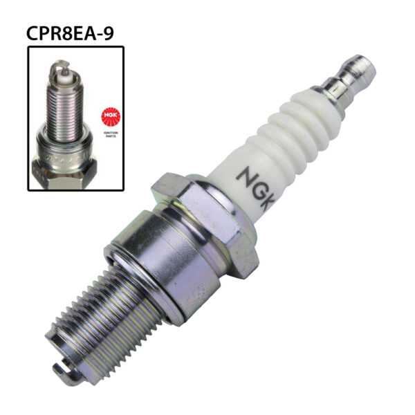 SPARK PLUG - NGK CPR8EA-9 - STOCK No. 2306 - SINGLES