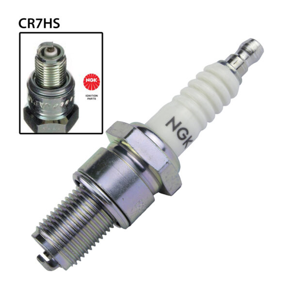 SPARK PLUG - NGK CR7HS - STOCK No. 7223 - SINGLES