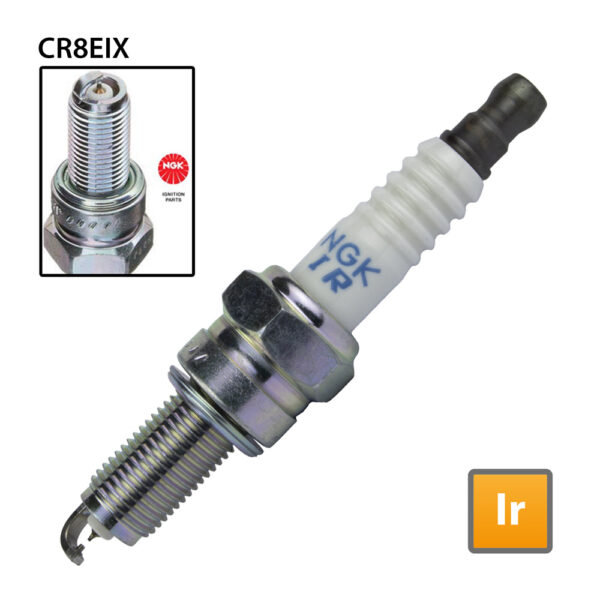 IRIDIUM IX SPARK PLUG - NGK CR8EIX - STOCK No. 4218 - SINGLES