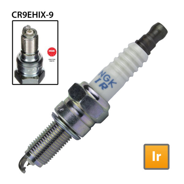 IRIDIUM IX SPARK PLUG - NGK CR9EHIX-9 - STOCK No. 6216 - SINGLES