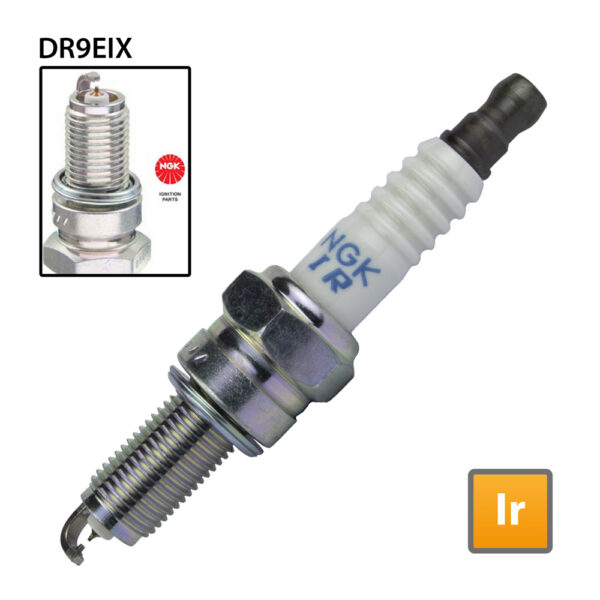 IRIDIUM IX SPARK PLUG - NGK DR9EIX - STOCK No. 4772 - SINGLES