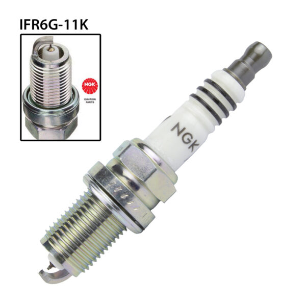 SPARK PLUG - NGK IFR6G-11K - STOCK No. 1314 - SINGLES