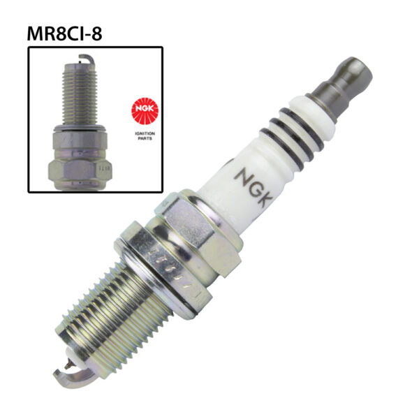 SPARK PLUG - NGK MR8CI-8 - STOCK No. 96973 - SINGLES