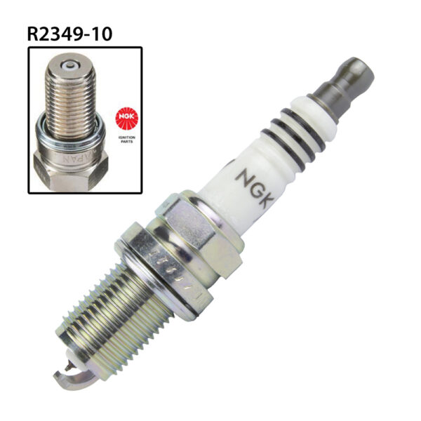 SPARK PLUG - NGK R2349-10 - STOCK No. 6839 - SINGLES