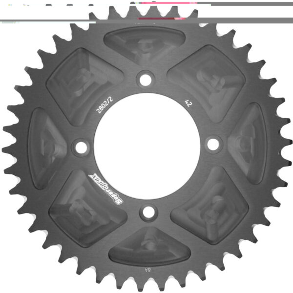 Supersprox Aluminium Rear Trials 2802/2-39 Black Solid Trial Rear AP-BT2802S