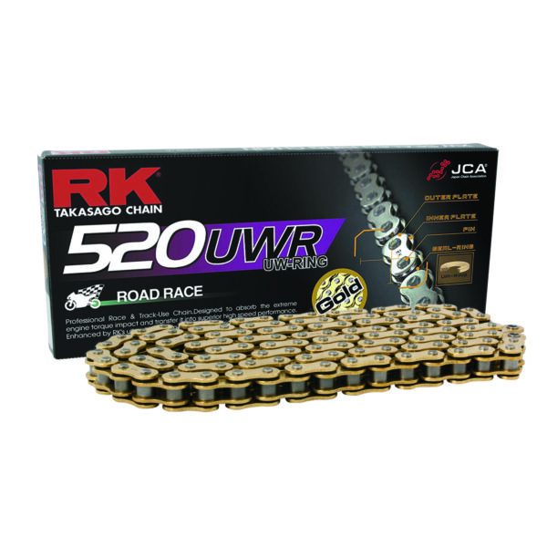 CON LINK RK 520UWR-CLF RIVET LINK GOLD - PRO ROAD RACE O-RING