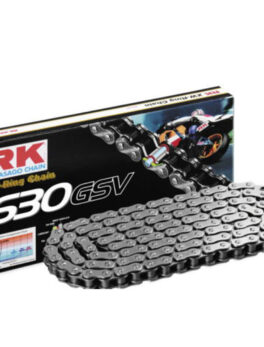 CHAIN RK 630GSV PER LINK (50FT=800) SILVER - CLASSIC BIKE X-RING