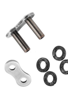CON LINK RK 630GSV-CLF RIVET LINK SILVER - CLASSIC BIKE X-RING