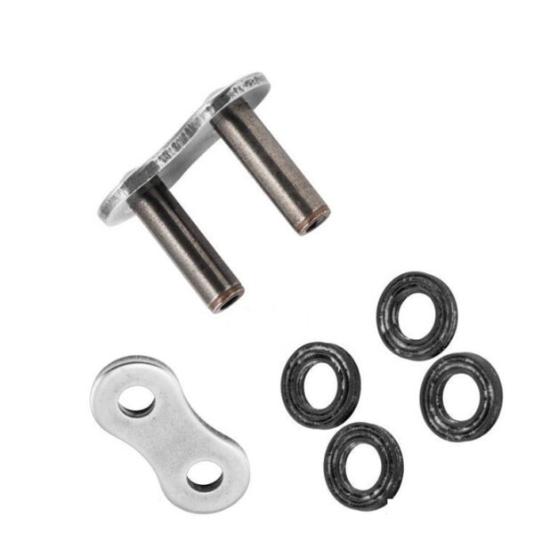 CON LINK RK 630GSV-CLF RIVET LINK SILVER - CLASSIC BIKE X-RING