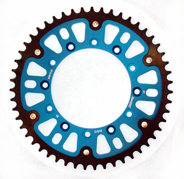SuperSprox Rear Stealth RST-245-51-Blue YZ/YZF