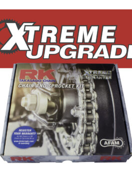 RK Xtreme Upgrade chain and sprocket Kit Honda CB125R CBF125N 18/19