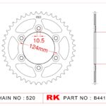Sprocket Rear RK-B4414-37 JTR735 Afam 50602