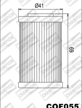 CHAMPION OIL FILTER COF055 - HF155