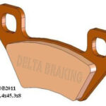 DELTA ORD(QDD) OFF ROAD PADS DB2011 (FA395 VD9023)